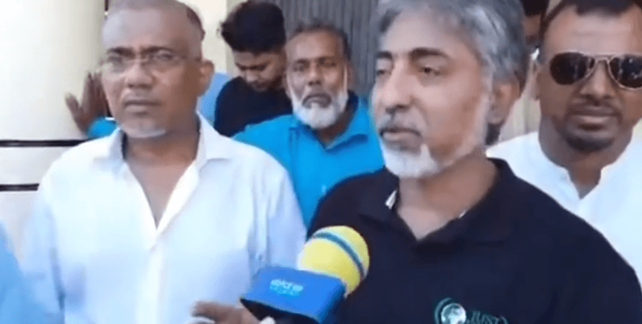 Interviewing members of the public on the street